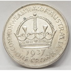 AUSTRALIA 1937 . CROWN . LOTS OF LUSTRE